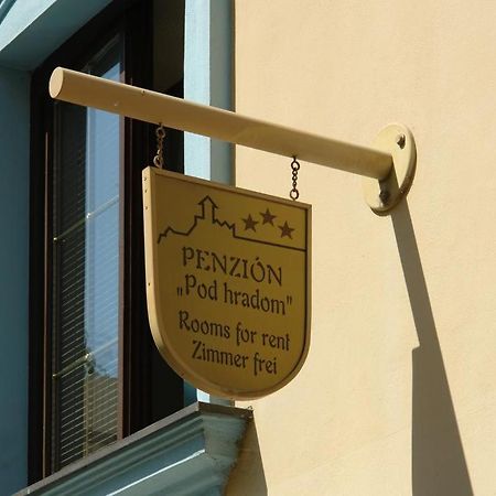 Penzion Pod Hradom Trenčín Eksteriør billede